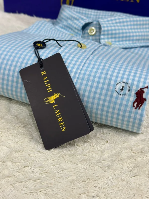 Camisa Masculina Manga Curta Ralph Lauren - Xadrez