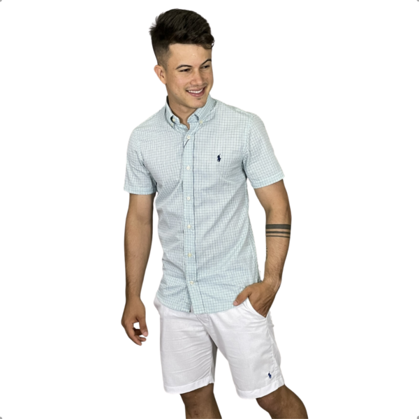 Camisa Masculina Ralph Lauren Manga Curta