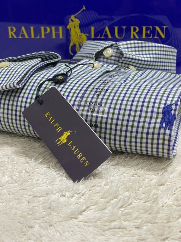 Camisa Ralph Lauren Masculina Manga Longa - Xadrez